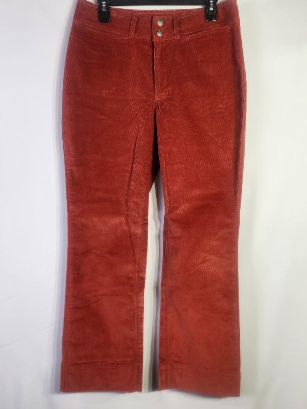 Peace Love World Fine Wale Brick Color Corduroy Straight Leg Jeans – Size 8P